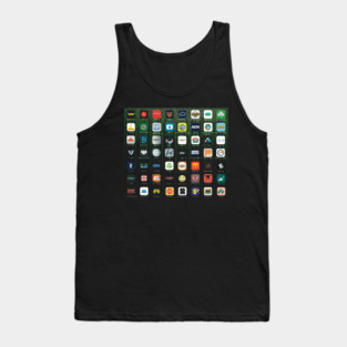 Pop Culture App Store Tank Top