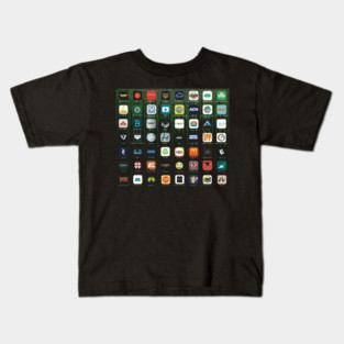 Pop Culture App Store Kids T-Shirt