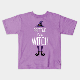 Pretend-Im-a-Witch Kids T-Shirt