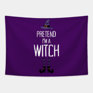 Pretend-Im-a-Witch Tapestry