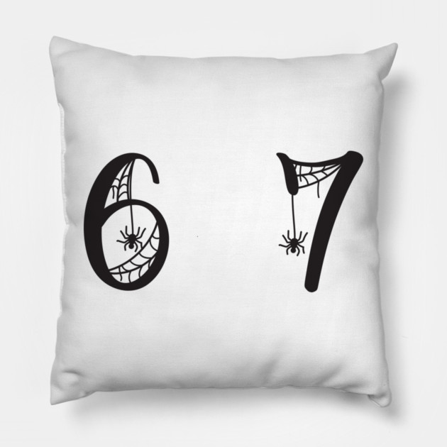 6-7 Pillow by Creatifly Graphic Tees