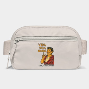 Veni Vidi Haha Caesar Funny History Parody Bag