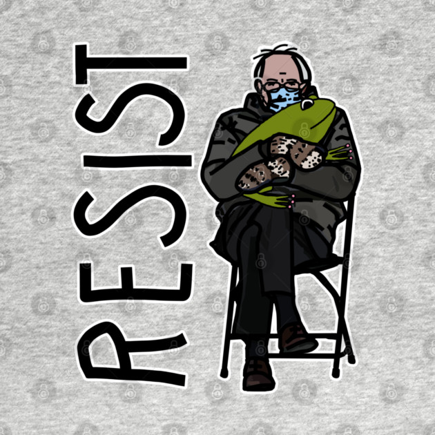 Resist-Frog Bernie Sanders by ellenhenryart