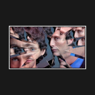 Hannibal and Will Hannigram Shattered Edit T-Shirt