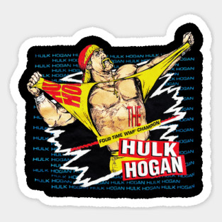 Hulk Hogan - World Champion - Hulkamania - Wrestling Magnet