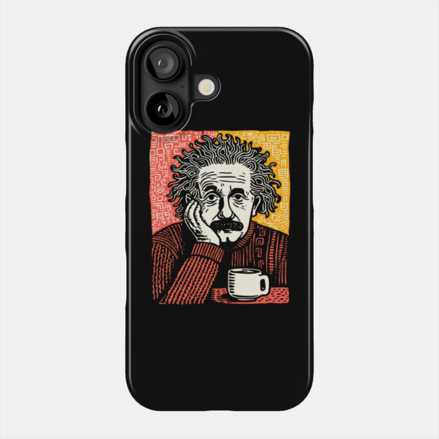Theory of Relatability - Einstein Pop Art Phone Case by TuncGK