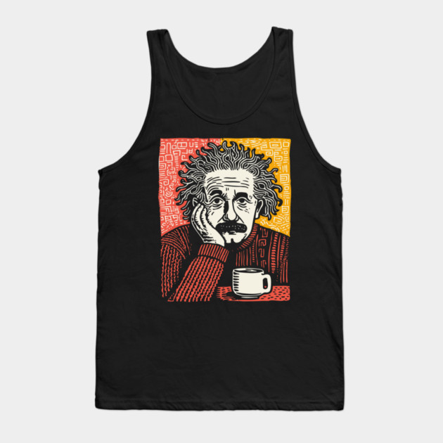 Theory of Relatability - Einstein Pop Art Tank Top by TuncGK