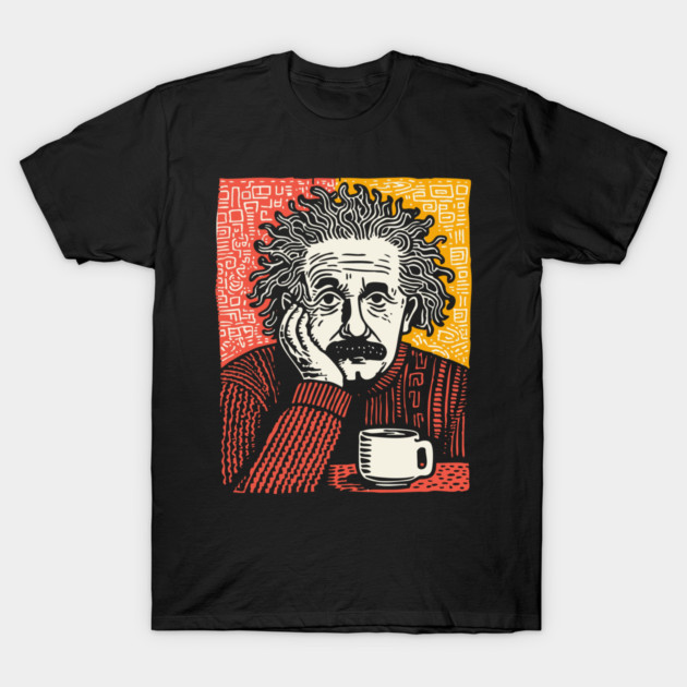 Theory of Relatability - Einstein Pop Art T-Shirt by TuncGK