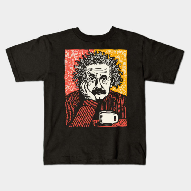 Theory of Relatability - Einstein Pop Art Kids T-Shirt by TuncGK