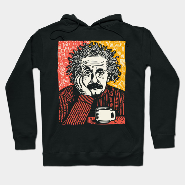 Theory of Relatability - Einstein Pop Art Hoodie by TuncGK