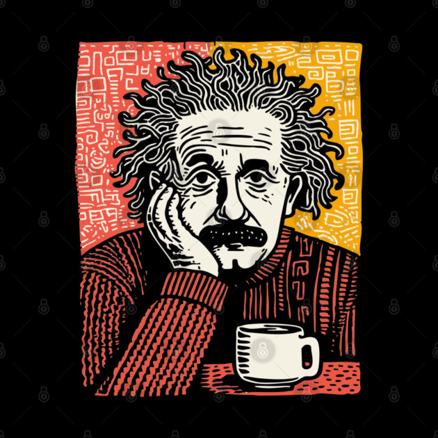 Theory of Relatability - Einstein Pop Art by TuncGK