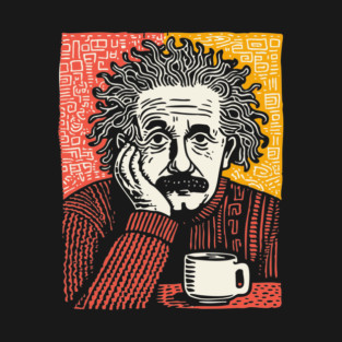 Theory of Relatability - Einstein Pop Art T-Shirt