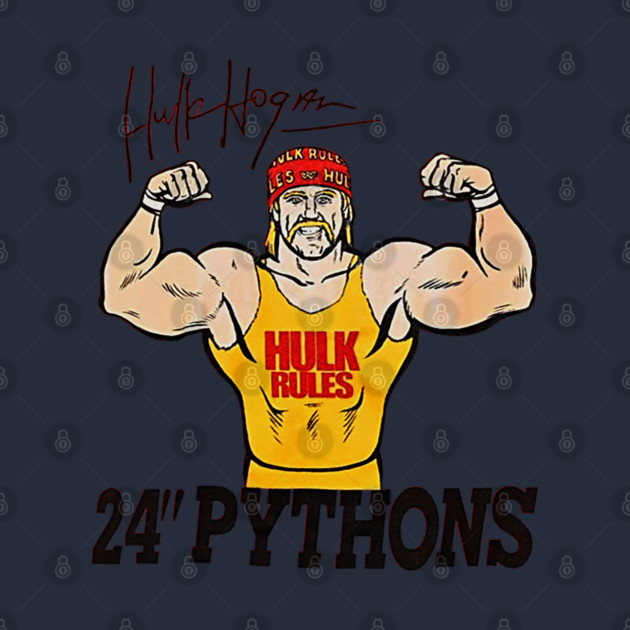 Hulk Hogan - Hulkamania 24" Pythons - Wrestling by nicklower