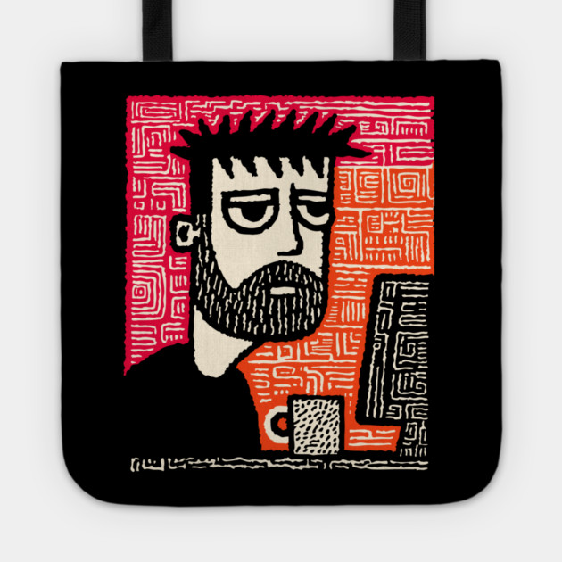 The Designer's Block - Creative Burnout Art Tote by TuncGK