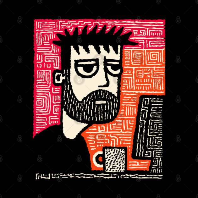 The Designer's Block - Creative Burnout Art by TuncGK