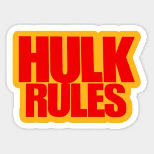 Hulk Hogan - Hulk Rules - Wrestling Magnet