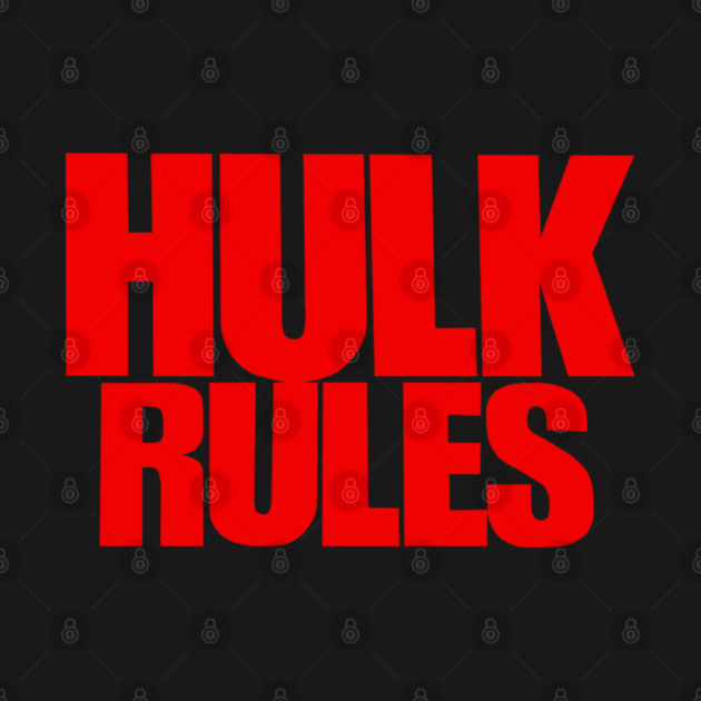 Hulk Hogan - Hulk Rules - Wrestling by nicklower