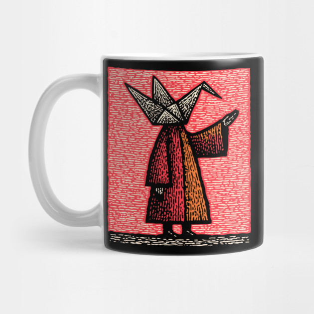 Folded Thoughts - Abstract Origami Figure by TuncGK