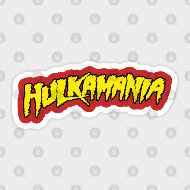 Hulk Hogan - Hulkamania - Wrestling Sticker by nicklower