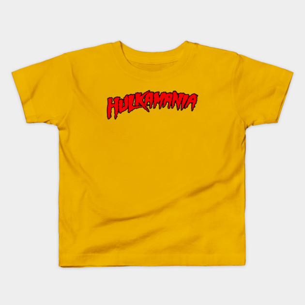 Hulk Hogan - Hulkamania - Wrestling Kids T-Shirt by nicklower