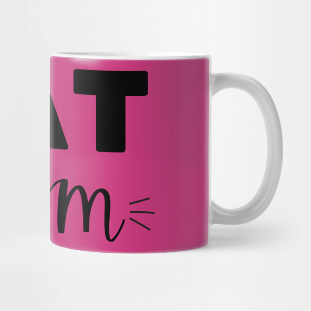 CAT Mom – Paw Print by Inkarti