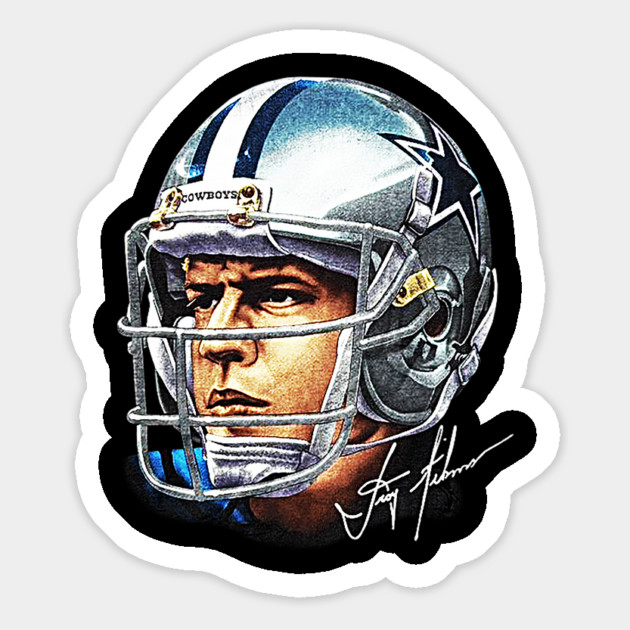 90s Football Troy Aikman - Cowboys - Classic Magnet by nicklower