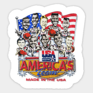 USA Basketball - America's Team - Jordan Barkley Bird Magnet