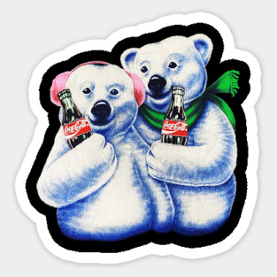 Coca Cola Coke - Polar Bears Magnet