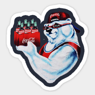 Coca Cola Coke - Polar Bear Sticker