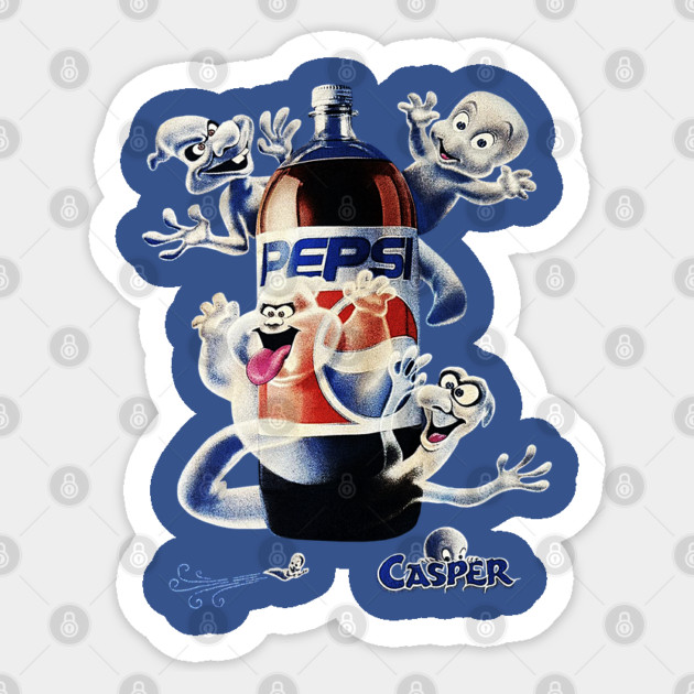 Pepsi - Casper Sticker by nicklower