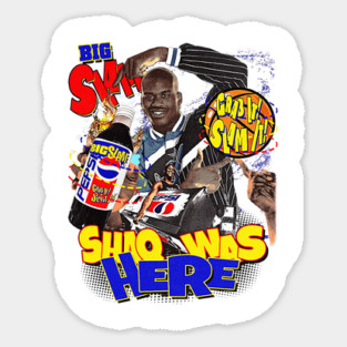 Shaq - Pepsi Big Slam - Shaquille O'Neal Sticker