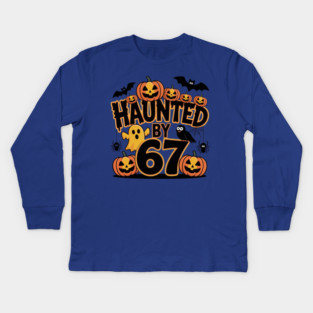 Haunted-By-67 Kids Long Sleeve T-Shirt