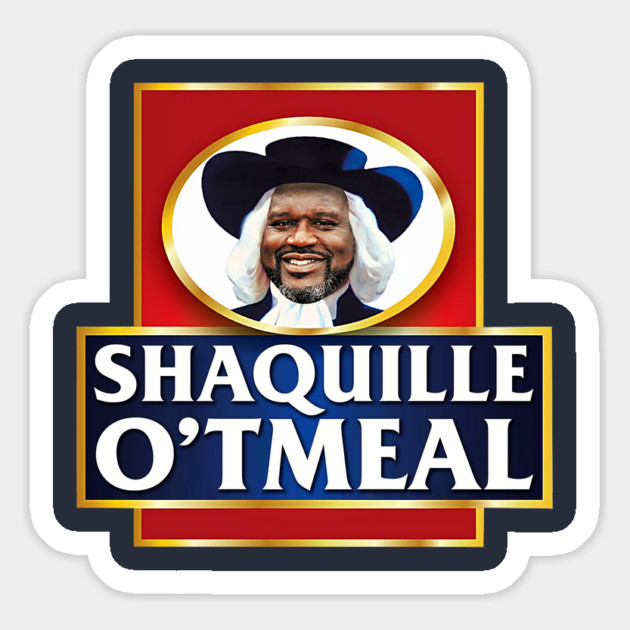 Shaquille O'Neal - Oatmeal Magnet by nicklower
