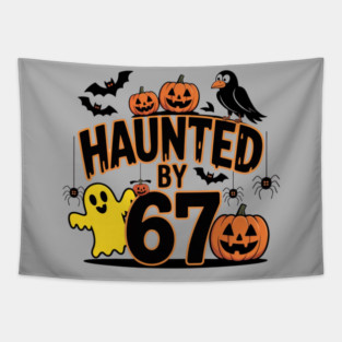 Haunted-By-67 Tapestry