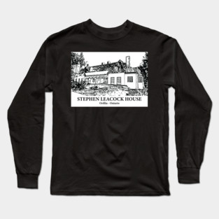 Stephen Leacock House - Orillia ON Long Sleeve T-Shirt