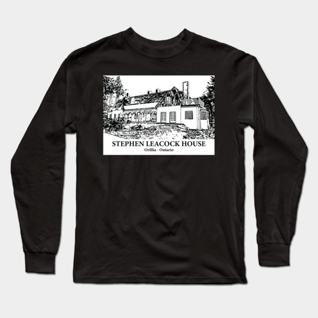 Stephen Leacock House - Orillia ON Long Sleeve T-Shirt by Lakeric