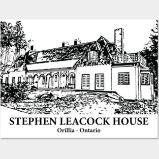 Stephen Leacock House - Orillia ON Posters and Art