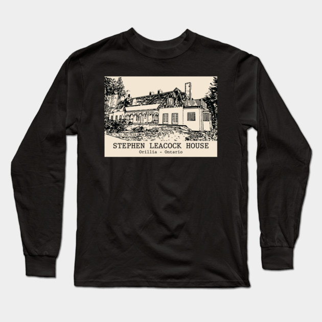 Stephen Leacock House - Orillia ON Long Sleeve T-Shirt by Lakeric