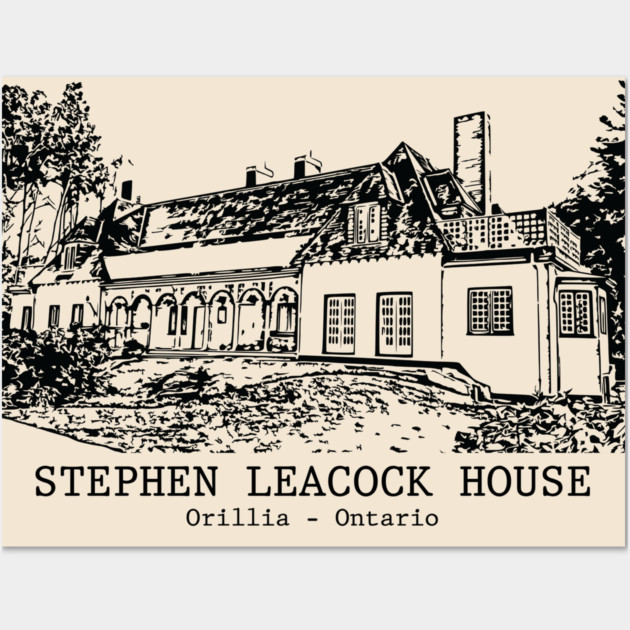 Stephen Leacock House - Orillia ON Wall Art by Lakeric