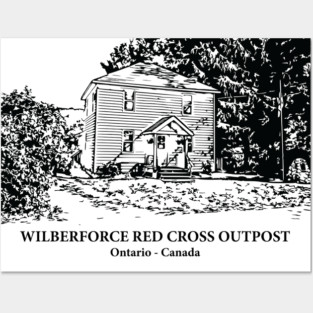 Wilberforce Red Cross Outpost - Ontario Posters and Art