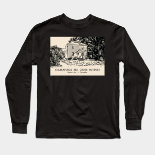 Wilberforce Red Cross Outpost - Ontario Long Sleeve T-Shirt