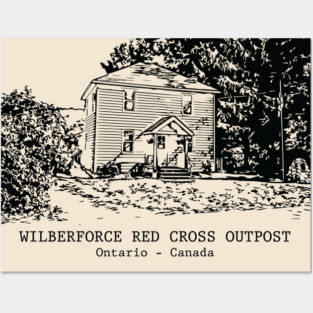 Wilberforce Red Cross Outpost - Ontario Posters and Art