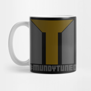 #MundyTuned Gold & Gray Mug