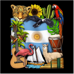 Argentina Posters and Art