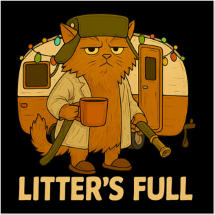 christmas-cat Posters and Art