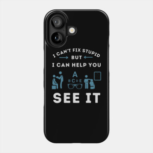 5S Optometry Optometrist Ophthalmology Optician Optician Optics (48) Phone Case