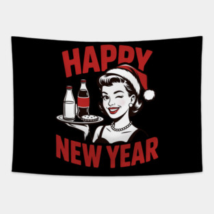 Happy-New-Year Tapestry