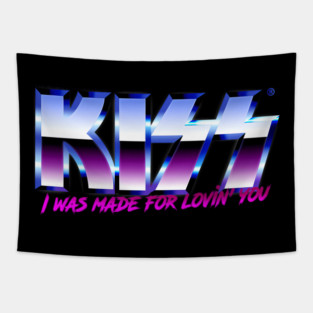 Kisss - I Was Made For Lovin'You Tapestry