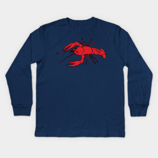 Who's your CrawDaddy? Kids Long Sleeve T-Shirt