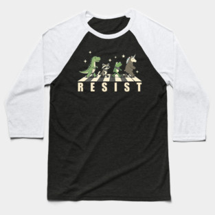 Resist-Frog Baseball T-Shirt